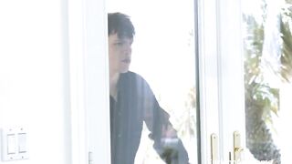 When you locked your Ex outside to receive that nice Cock